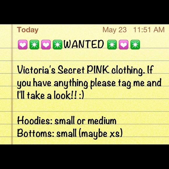 WANTED VS PINK CLOTHING!