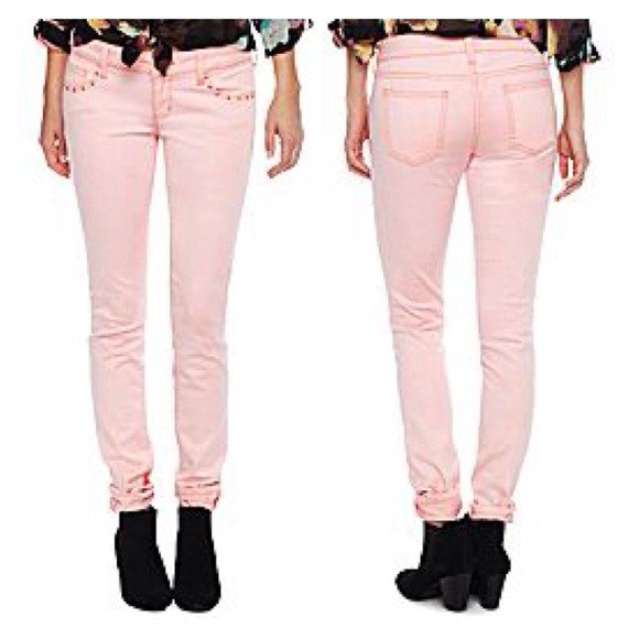 Super skinny low rise jeans