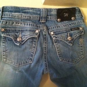 MISS ME JEANS size 27 boot cut