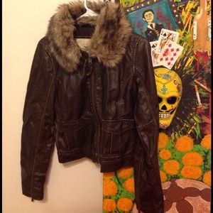 Brown Hollister  jacket