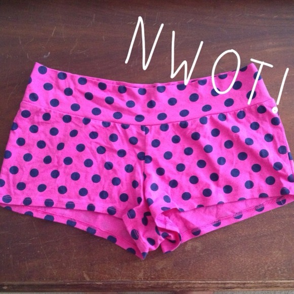 ❌❌SOLD in bundle Polka dot cotton pj shorts