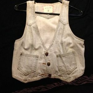 Forever21 Denim Vest