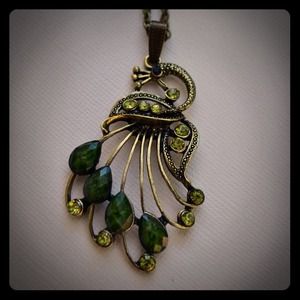 Gorgeous Peacock Necklace