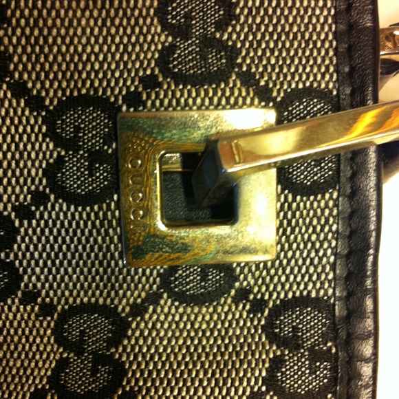 Vintage Gucci dark blue bag - Picture 2 of 4