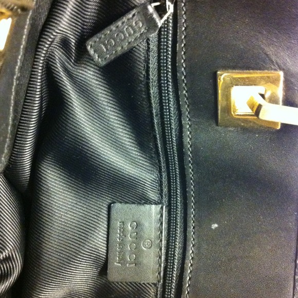 Vintage Gucci dark blue bag - Picture 3 of 4