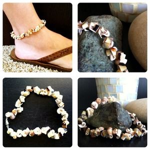 Beautiful shell anklet