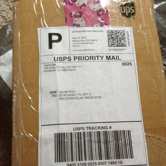 Shipping tomorrow