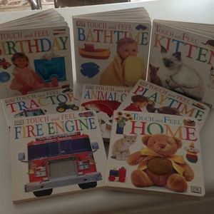 Brand new touch and feel books