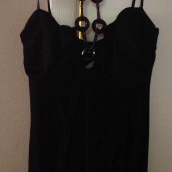 NWT black halter dress. Great for any occasion