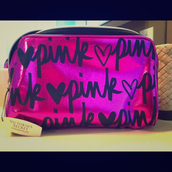 Victoria' Secret Pink Cosmetic Bag!