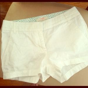 J crew chino shorts. Size 4. Excellent condition