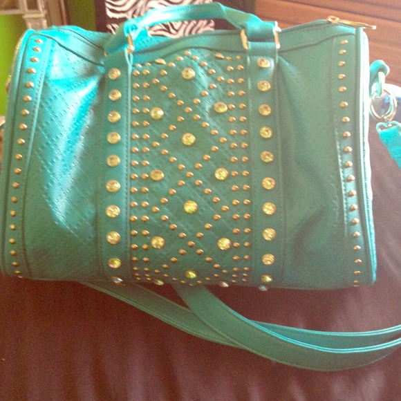 Turquoise purse