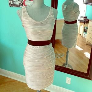 Never worn new with tags H&M champagne dress