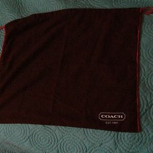 Large Coach dust bag!