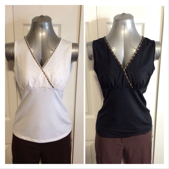 🎉🎉🎉Host Pick🎉🎉🎉Two beaded tank tops
