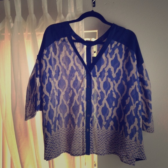 ✔️SOLD!!✔️Blue top