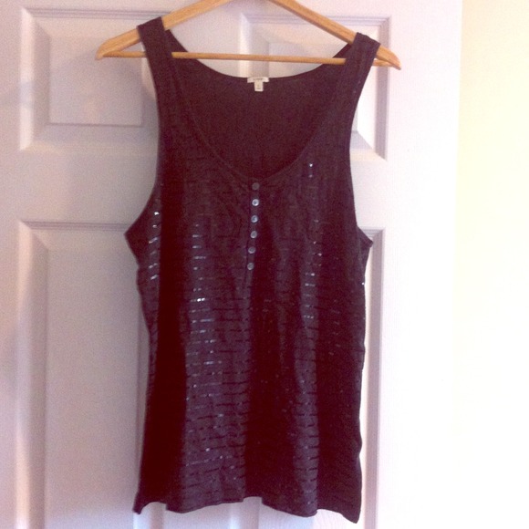 J. Crew sequin tank
