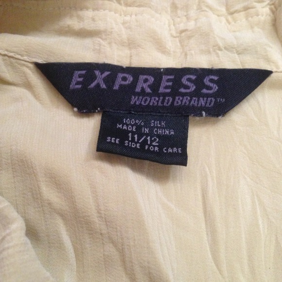 Wrinkled silk blouse - Picture 2 of 3