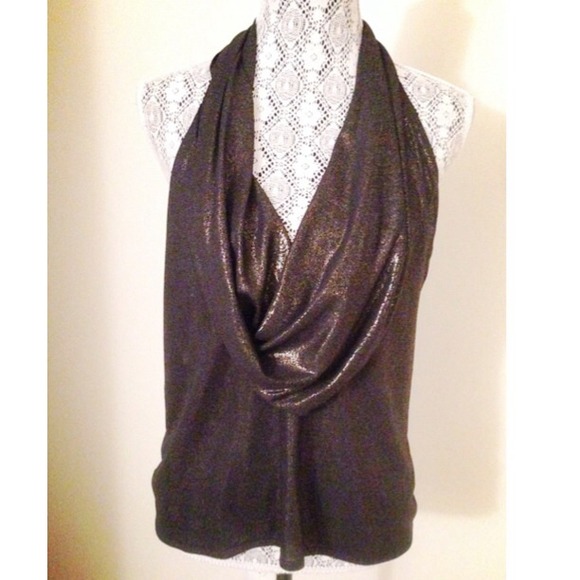 RESERVED❗️CastlesCouture bronze halter top