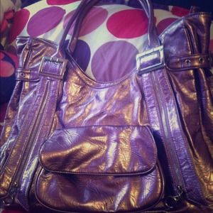 Purple big purse