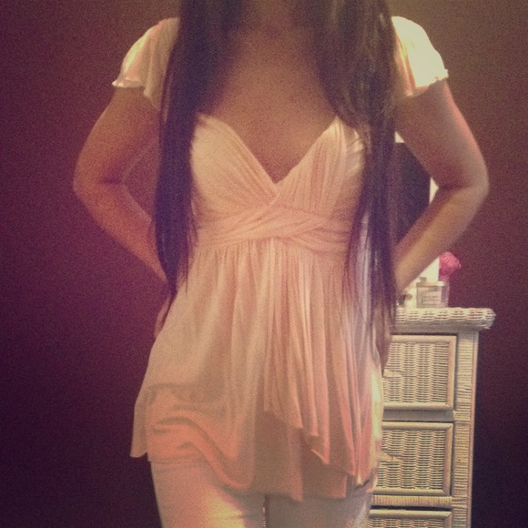 🚫SOLD🚫 Feminine Pink Blouse by Candie's