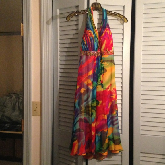 Caché chiffon dress
