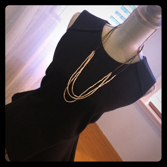 SOLD 30" Sterling Silver and Leather Necklace