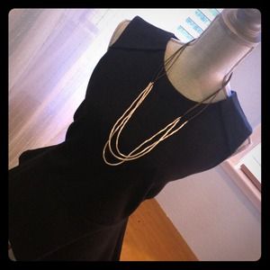 SOLD 30" Sterling Silver and Leather Necklace