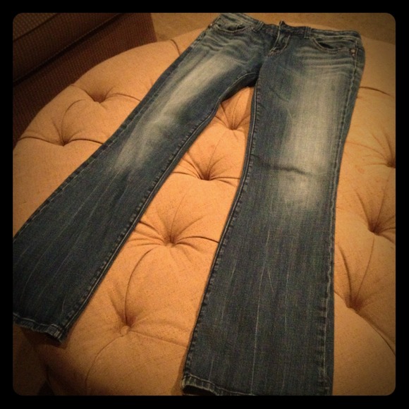 Express boot cut jeans