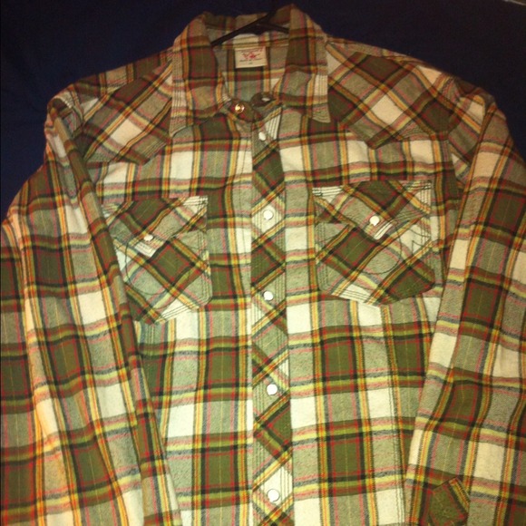 True religion button up ..
