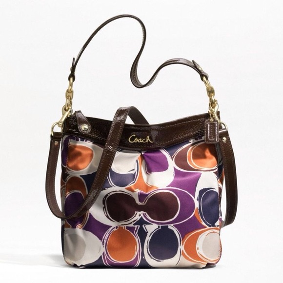 🌸Sold/traded🌸Authentic Multi-color Coach bag