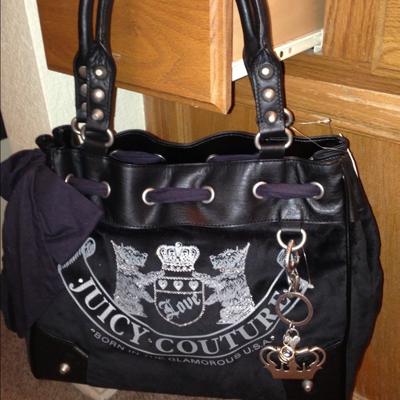 ❌Sold❌Juicy couture velour handbag!