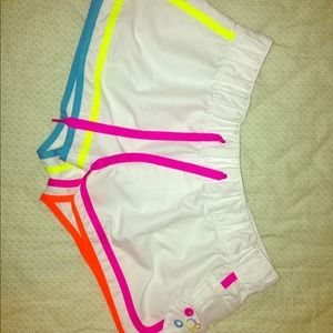 Colorful swim shorts!