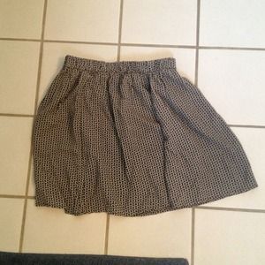 Brandy melville floral skirt