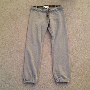 Gray forever 21 sweatpants