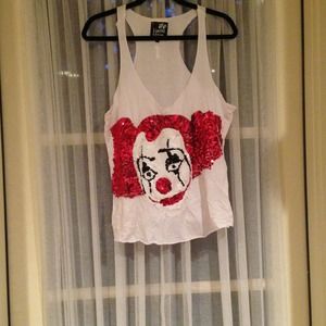 Sequin Clown Tank
