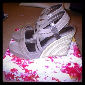 Chinese Laundry Strap Wedges