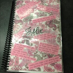 Custom planner agenda datebook