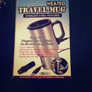 Travel mug never used