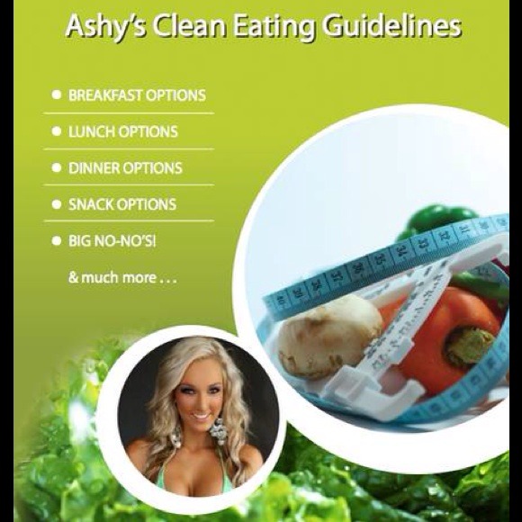 AshyBines Clean Eating Diet Plan PLUS 5x Cookbooks