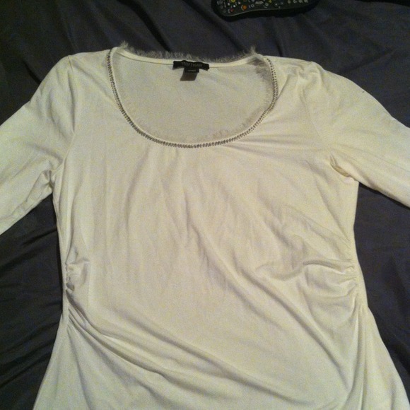 White half sleeve shirt