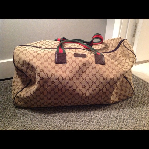 Authentic Gucci duffle
