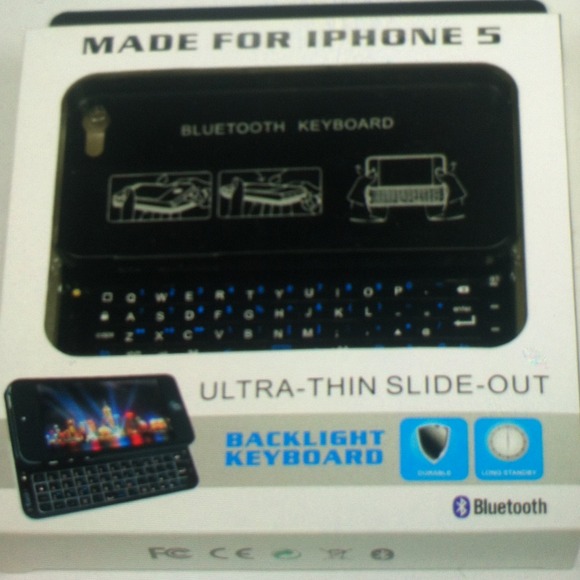 Sold!!!  Bluetooth keyboard Ultra thin - Picture 3 of 3