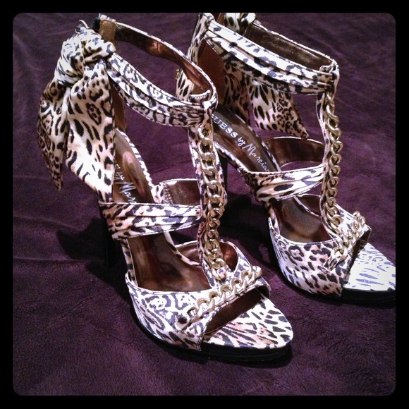 Gorgeous!!! GUESS by Marciano leopard shoes