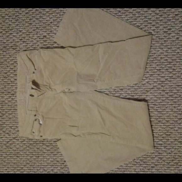 Corduroy khaki jeans - Picture 2 of 2