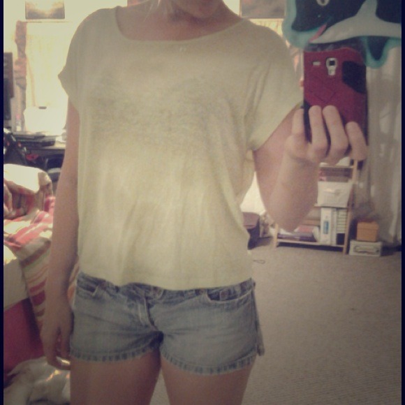 Yellow blouse
