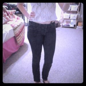 Dark blue skinny jeans