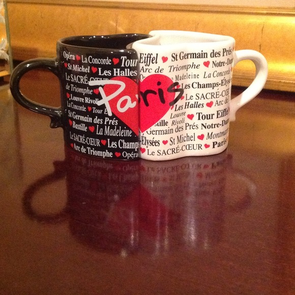 2 Paris coffee mug decor from Paris NEW