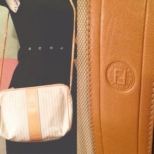 FENDI Bags - FENDI // Authentic Gray Striped Crossbody FENDI Bags - FENDI // Authentic Gray Striped Crossbody