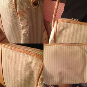 FENDI Bags - FENDI // Authentic Gray Striped Crossbody FENDI Bags - FENDI // Authentic Gray Striped Crossbody